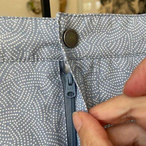 Abercrombie & Fitch Men’s Snap Zip Swim Shorts Trunks Lined Blue S - Picture 3 of 8